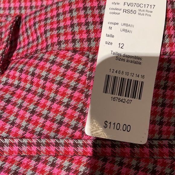 COLORFUL HOUNDSTOOTH URBAN CROP PANT (54) - Picture 3 of 3